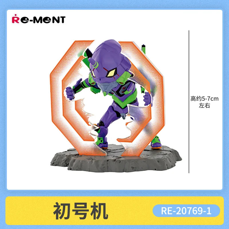 Anime EVA Ayanami Rei Asuka Q-version kawaii Action Figures PVC Model Statue Toys doll Re-ment Desk Decor Gift 1Pcs Random Style