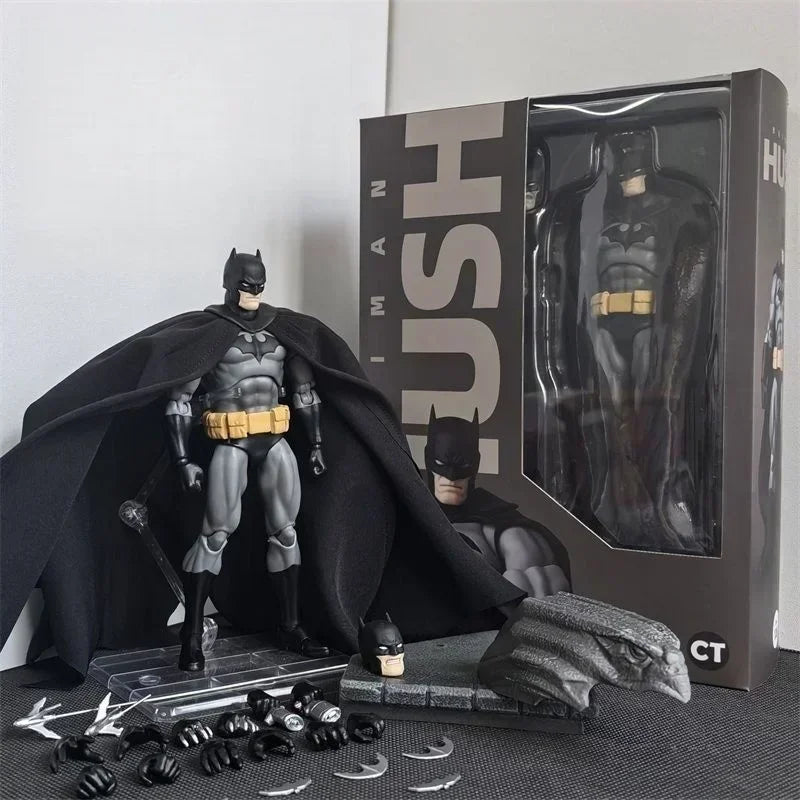 2026 NEW Ct Toys' Custom DC Batman Hush Mafex 126 Black Edition Action Figure/Statue Model is In Stock, Ideal Gift for Kids
