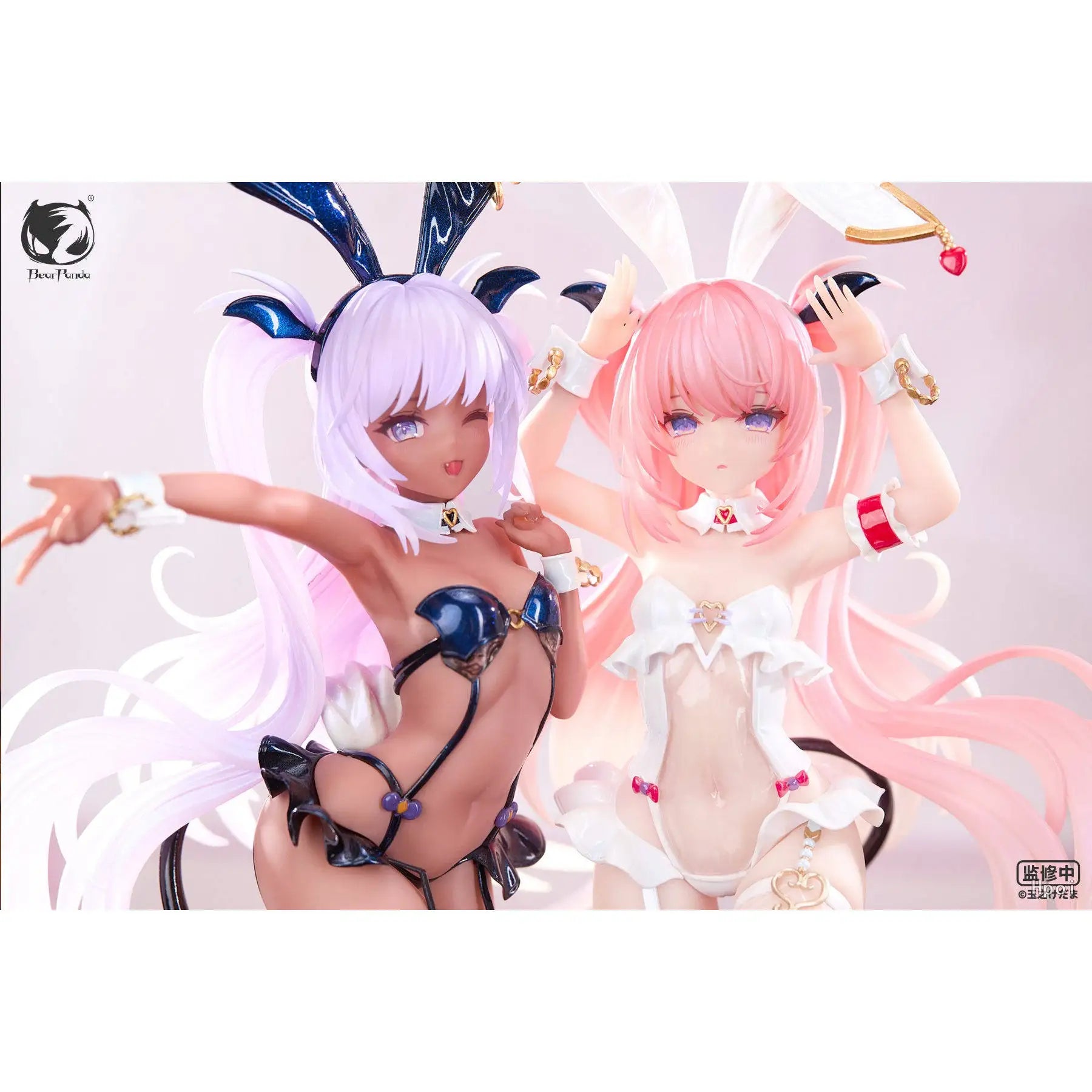 New Genuine Bearpanda Lulum & Kurom 1/6 Temperature-Sensitive Paint & Tracking Eyes Figurine Action Figure Merchandise In Stock