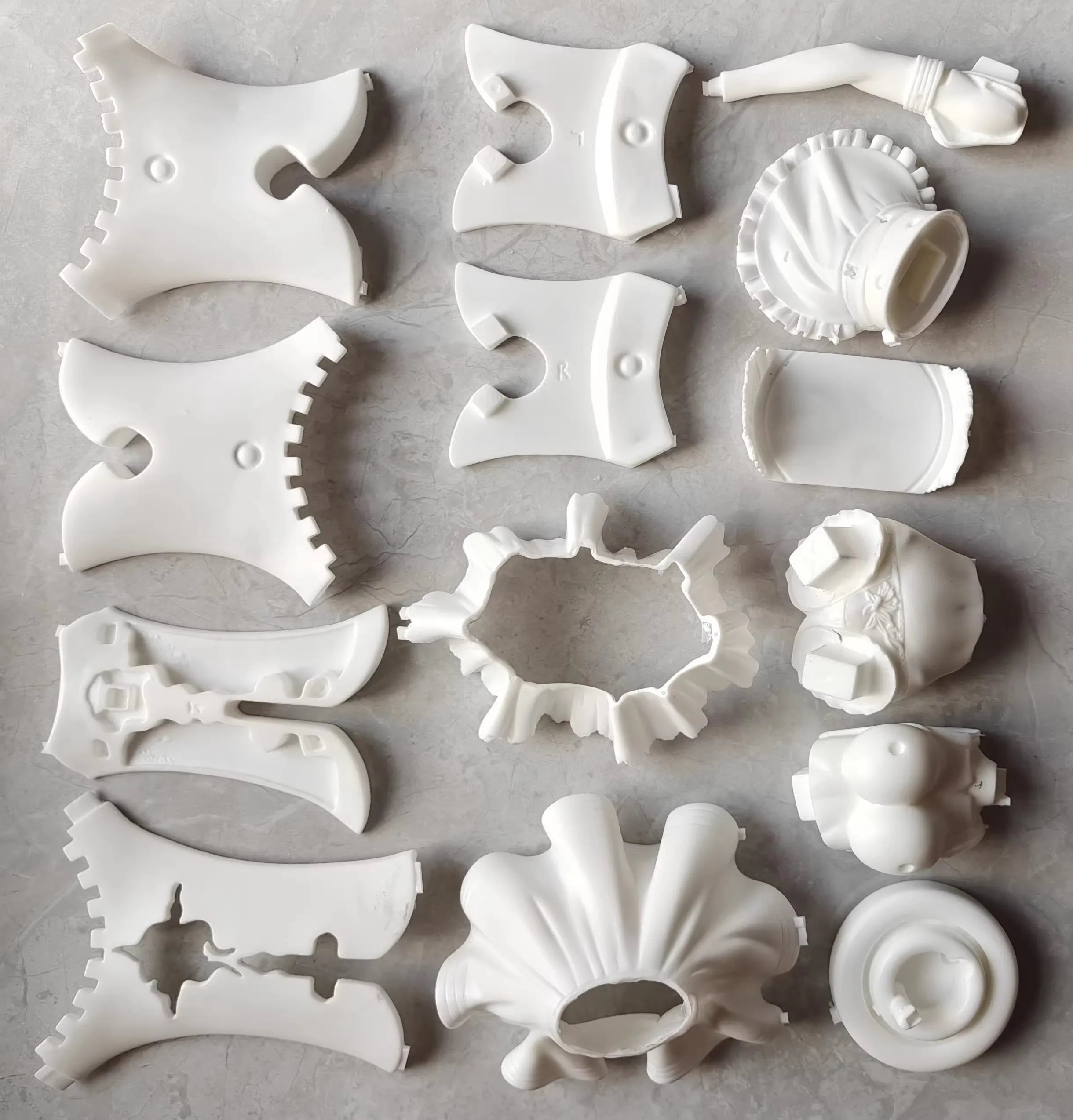 1/4 Anime Mash Kyrielight Fate/Grand Order Shielder Kit kawaii Resin GK DIY White Assembly GK Model Statue Toys doll Collection