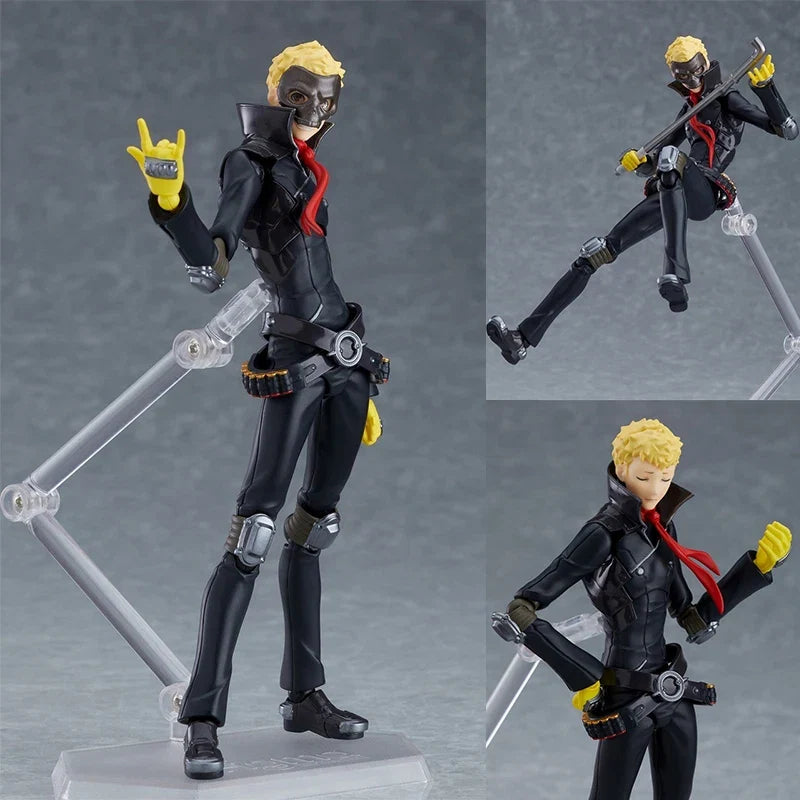 Max Factory Original Figma Series Persona 5 Rain Palace Lotus Wise Leaf Anime Mobile Model Handmade Accessories Toy Gifts
