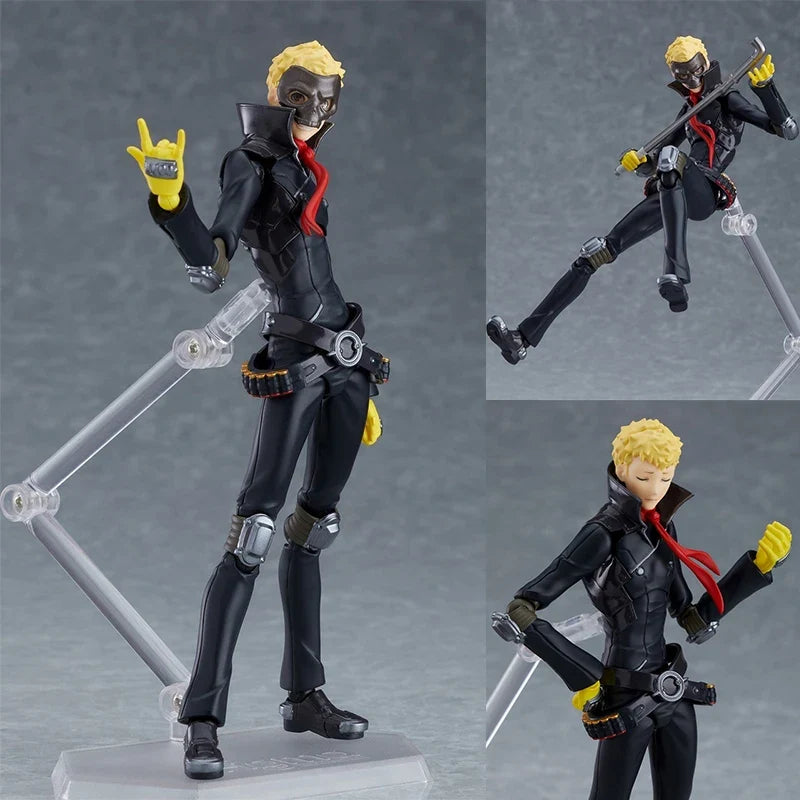 Max Factory Original Figma Series Persona 5 Rain Palace Lotus Wise Leaf Anime Mobile Model Handmade Accessories Toy Gifts