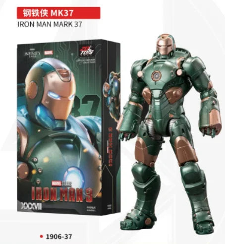 Marvel MK38 MK33 MK35 Iron Man Bewegliches Modell Spielzeug Nicht leuchtende Sammlerfigur Geburtstagsgeschenk für Jungen Actionfigur Sammlerstück