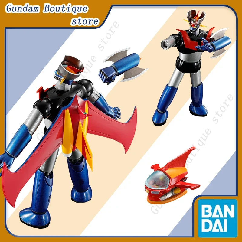 Bandai Genuine Collectible Figure Model GX-117 MAZINGER Z Enhanced KAKUMEI SHINKA SOUL OF CHOGOKIN Anime Action Toys Gift Kid