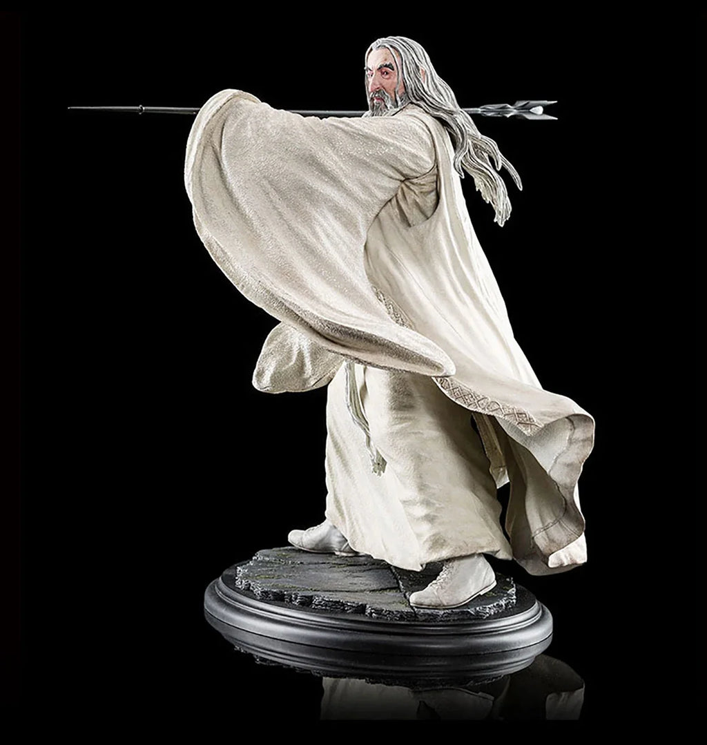 Original Weta Saruman 1/6 Soldiers Polystone state Figure Model Toys 36.5CM Decoration Gift Collection
