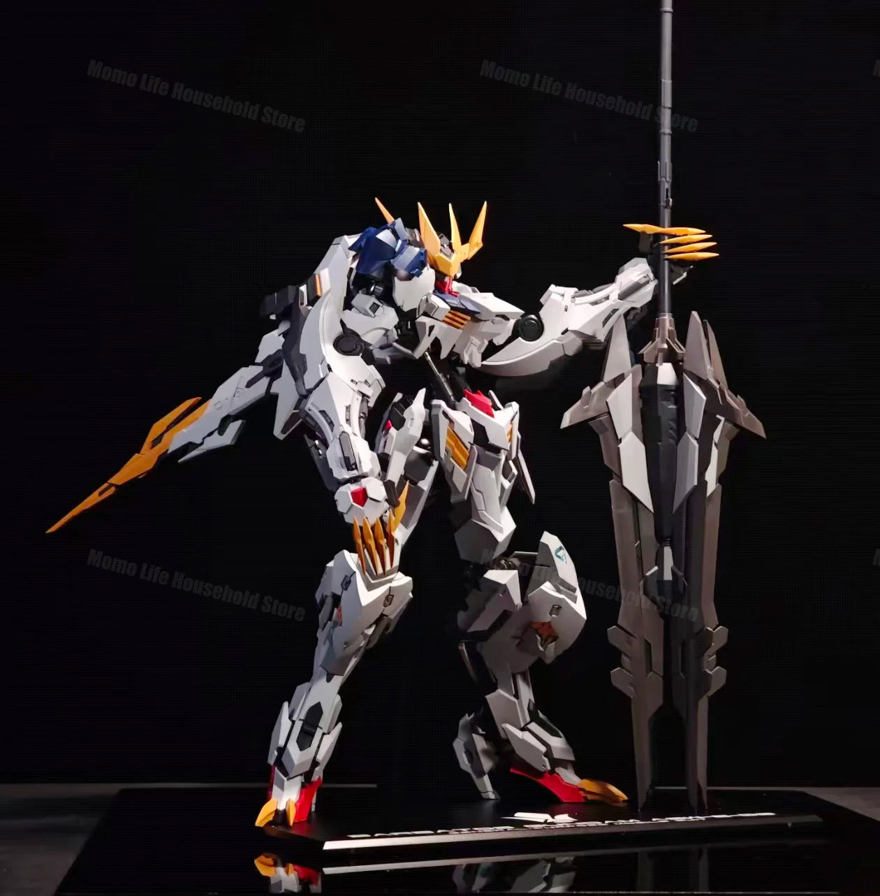 New WOLF Model 1/100 MG ASW-G-08 Barbatos Lupus Rex GK Assembly Model Kits Alloy skeleton Action Figure Robot Plastic Model Toys