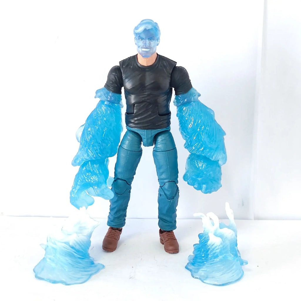 Marvel Legends Molten Man Wave Hydro-Man Body With VHS Series Head 6" Loose Action Figure