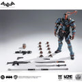 In Stock New Original Lpzz Deathstroke Arkham Knight Deathstroke Finished Module 1/12 Dc002 Articulated Action Anime Figure Gift