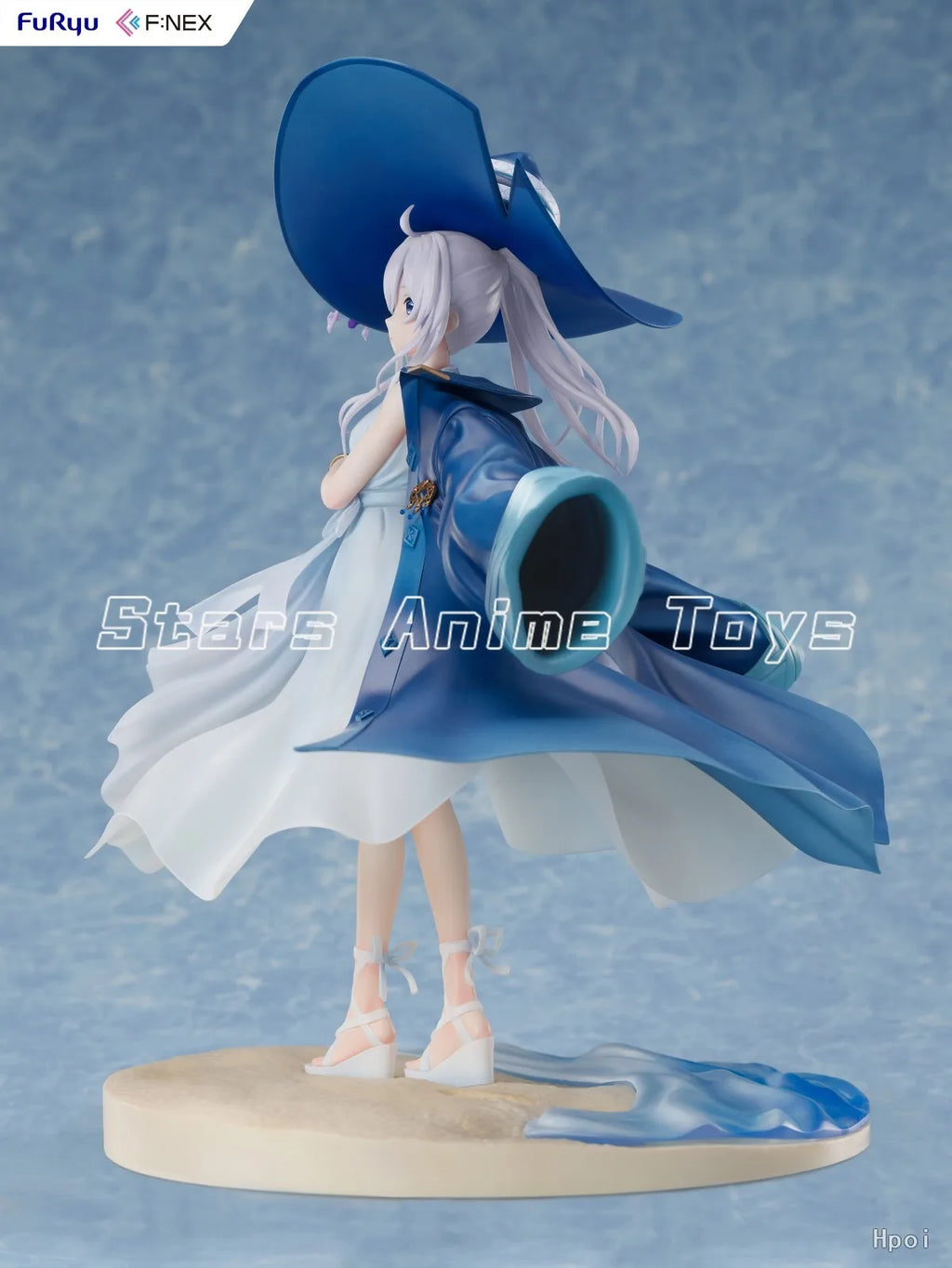 Original F:NEX THE JOURNRY OF ELAINA Elaina Summer White Skirt 1/7 PVC Animation Figures Ornaments Collection Toys