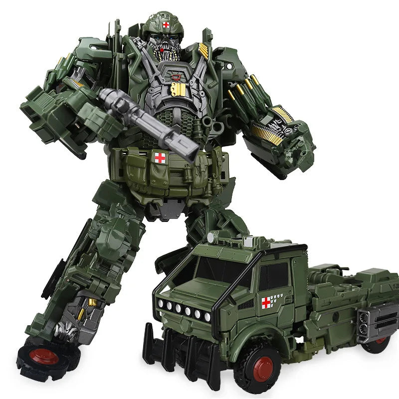 Weijiang Oversized Metal Part MW-003 The Last Knight Hound Transformation action Figure robot toys 25cm