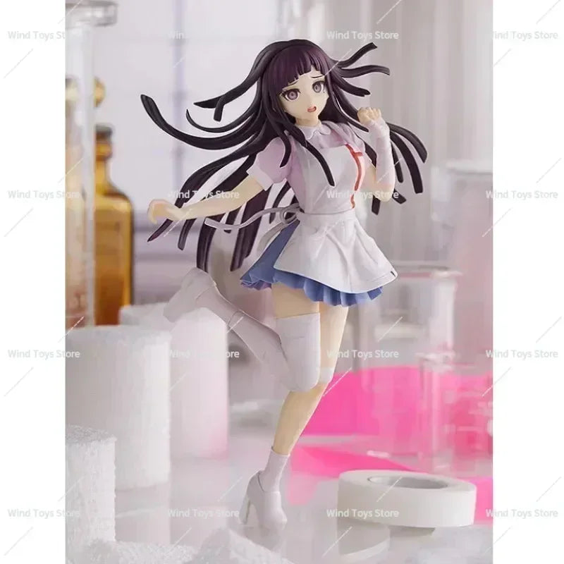 In Stock Original GSC Pop Up Parade Danganronpa Mikan Tsumiki 1 2 Recharge Action Figure Toy of Collectible Models Gift