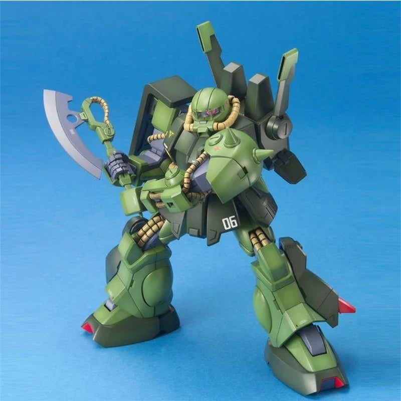 Bandai original Gundam MG 1/100 RMS-106 Hi-Zack anime character robot action assembled model collection toy children's gift