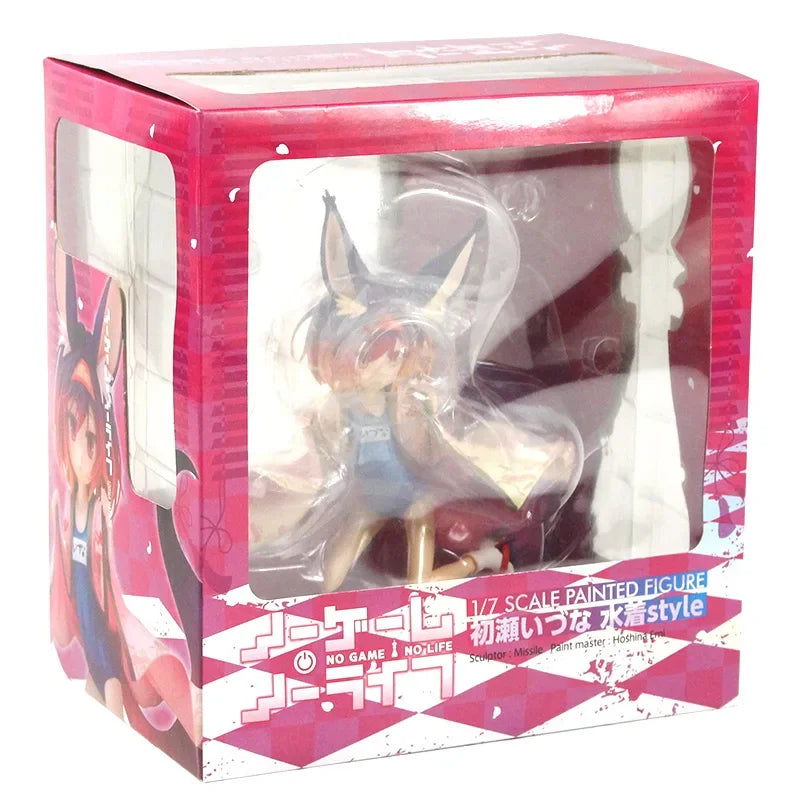 16cm No Game No Life Anime Figure Kotobukiya Shiro Action Figure Shiro Jibril Fairy Shampoo Figurine Adult Collectible Model Toy