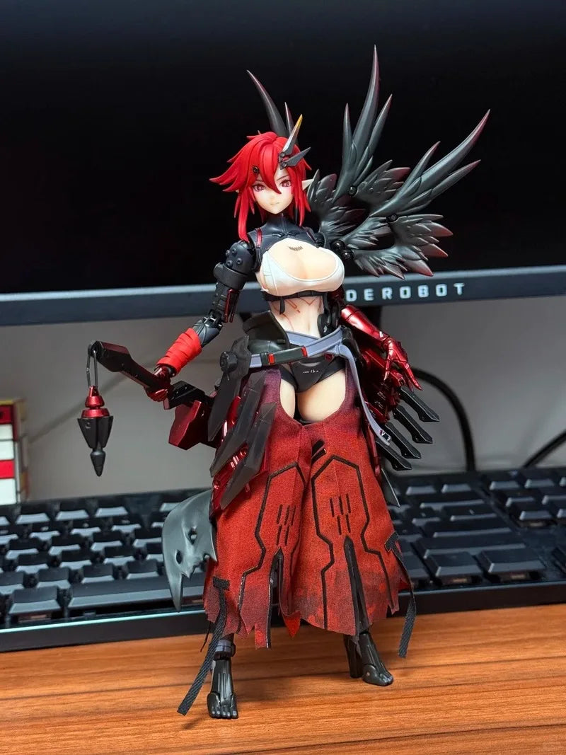 In Stock Animester Dma Core Metal Rebuild Wolfhound Unit Assault Type Raven Collectible Articulated Mecha Figure Model Toy Gift