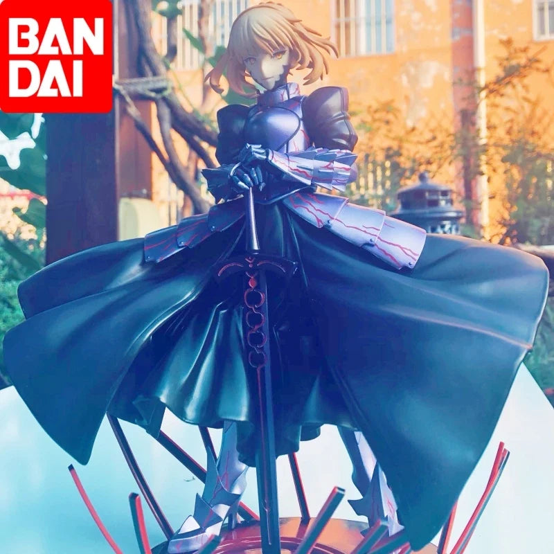 Aniplex Black Saber Matou Sakura Figure Fate/stay Night Saber Alter Makiri No Hai Pvc Action Figure Collection Toys Gk Statue