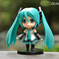 Anime Hatsune Miku Action Figures Set Mini Q Version Character PVC Model Table Decorations Ornaments Collectible Toys Gifts