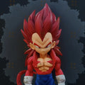 Dragon Ball Super Saiyan Four Vegeta Action Figure Collectible Toy Q Version Trendy Plaything Anime Figurine Display Item