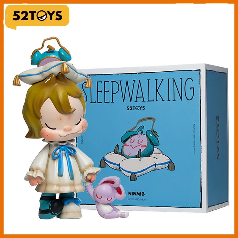 Global Limited Edition 388 Pcs 52TOYS 100％Original NINNIC Series Model Toy Collectible Gift Cute Doll Toy Ornament Birthday Gift