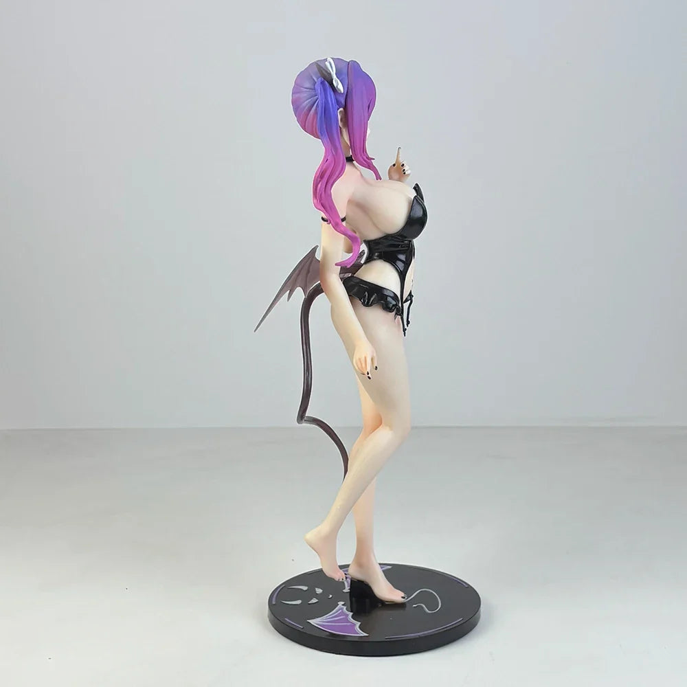 Anime Glowing Little Succubus Momoko 1/6 PVC Action Figure Toys 27cm Momoroser Girls Anime Figure Model Collection Doll Gift