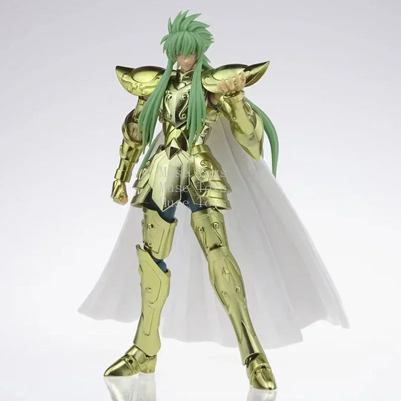 In Stock ShineTime/ST Model Saint Seiya Myth Cloth EX Aquarius Degel Gold Lost Canvas/LC Knights of The Zodiac Action Figure