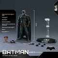 DC Batman Fondjoy Justice League Light Armor Batman Model Limited Head Sculpt Action Figures 19cm Collect Ornaments Boys Gifts