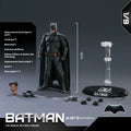 DC Batman Fondjoy Justice League Light Armor Batman Model Limited Head Sculpt Action Figures 19cm Collect Ornaments Boys Gifts