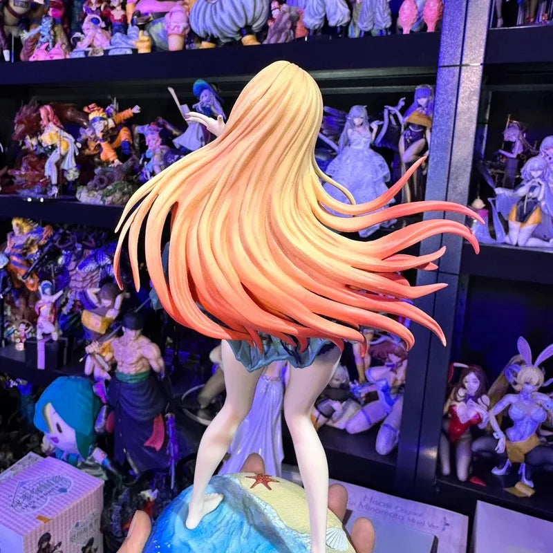 Pvc Changing Doll Falling In Love Series Action Figurine Anime Models Desktop Ornament Chassis Statue Collection Trendy Toy Gift