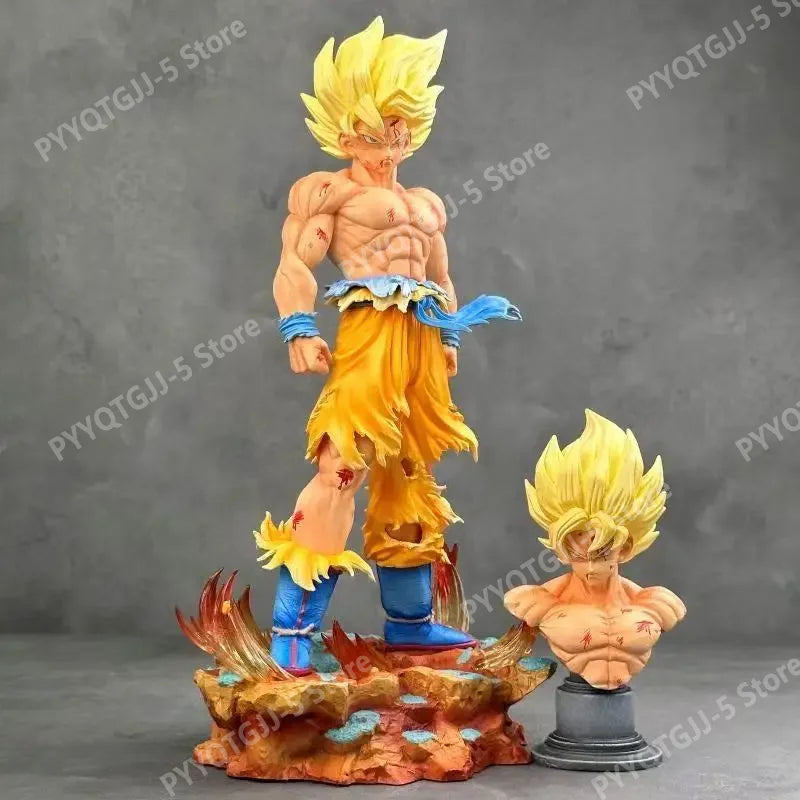 Anime Figurine Dragon Ball Z Son Goku Figures Super Saiyan PVC Model Anime Peripheral Collection Desk Decor Model Toys