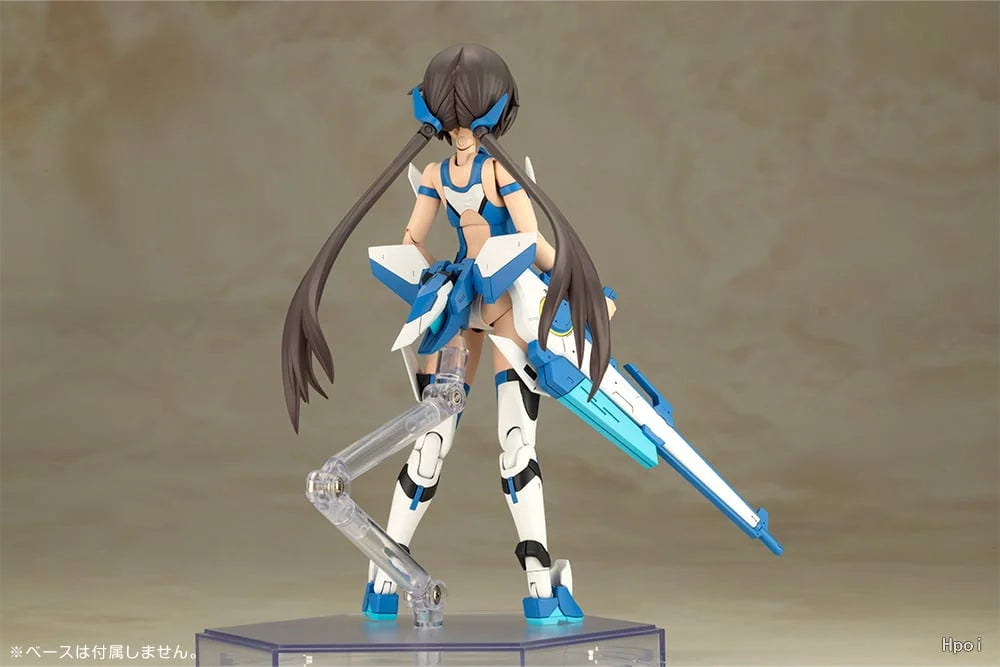 '-In Stock Original KOTOBUKIYA Frame Arms Girl Stiletto Swimsuit Blue Impulse Color Ver 16cm Animation Assembled Movable Figures