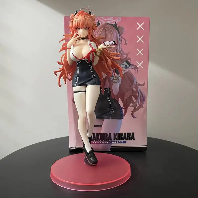 In-Stock Anime & Gaming Merchandise Azur Lane: Yoru Sakura Kiroro 2d Girl Pc Case Ornament Model Figurine Christmas Gift