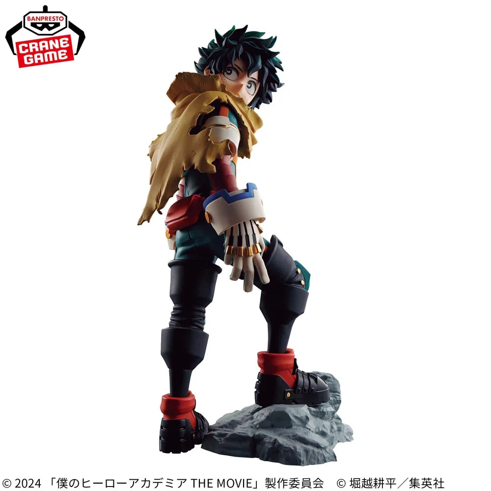 In Stock Original BANPRESTO My Hero Academia The Movie You're Next Izuku Midoriya Figure Anime Model Genuine Boxed Toy