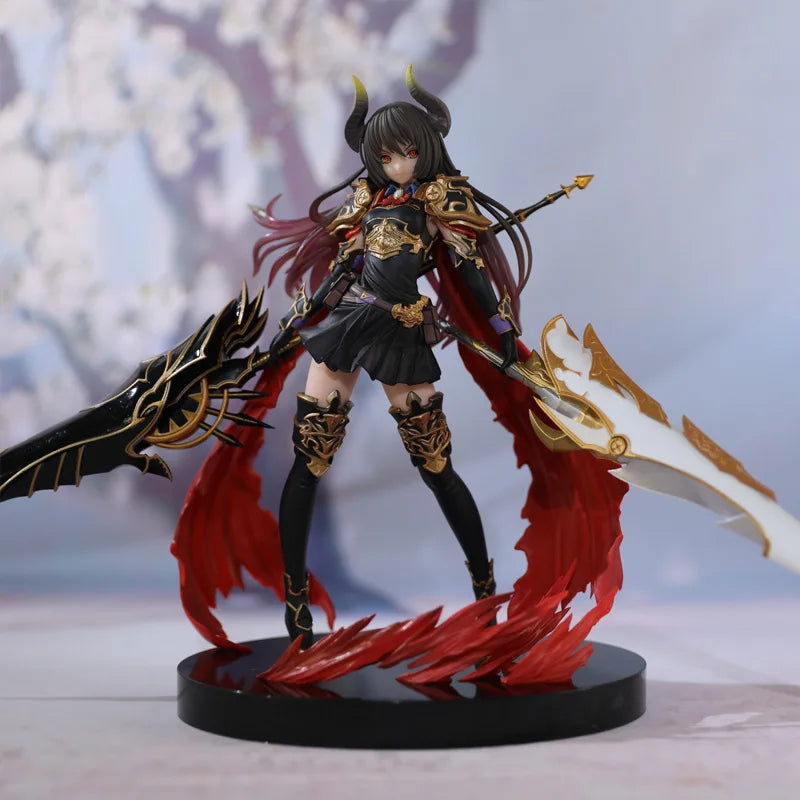 24cm Anime Figure Rage of Bahamut Dark Dragoon - Boxed Collectible Statue Model Action Figure Gift for Boys
