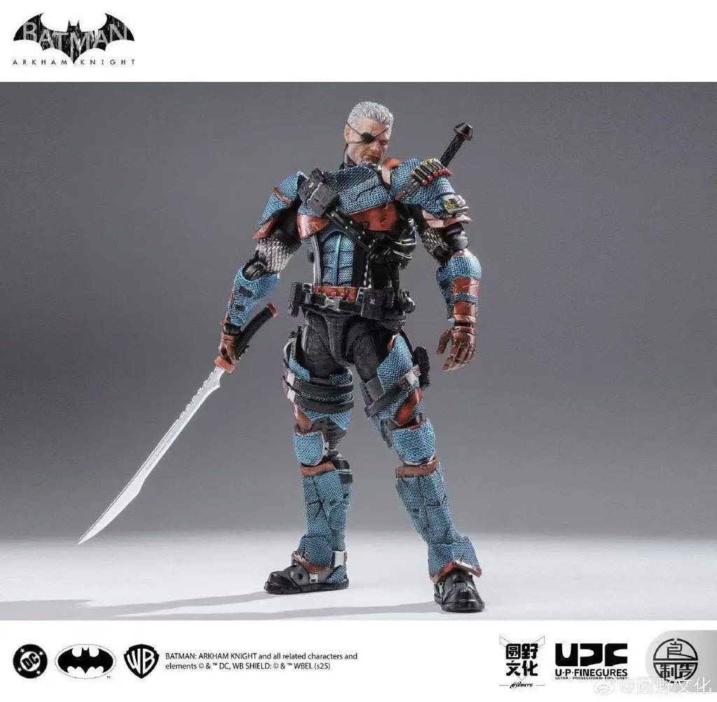 New Original LPZZ Toys Arkham Knight Figure Deathstroke Action Figures X U-P-Finegures Batman DC Multiverse Superman 1/12 Statue