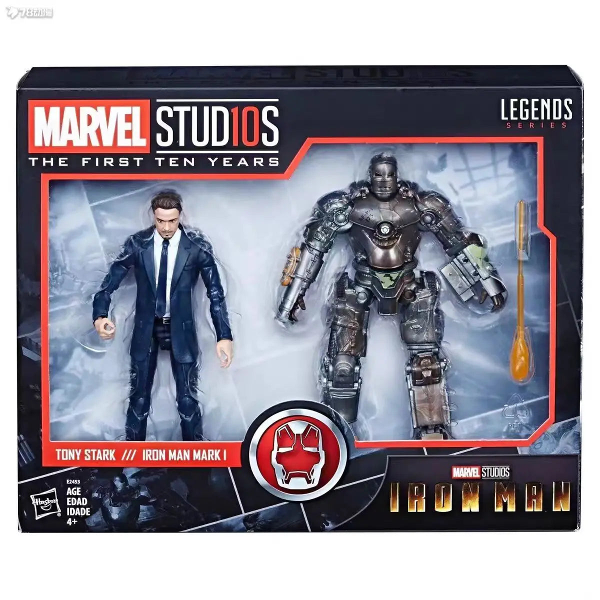 Original Hasbro Marvel Legends Series TONY STARK & IRON MAN MARK 1 Anime-Figurenspielzeug-Sammlermodell