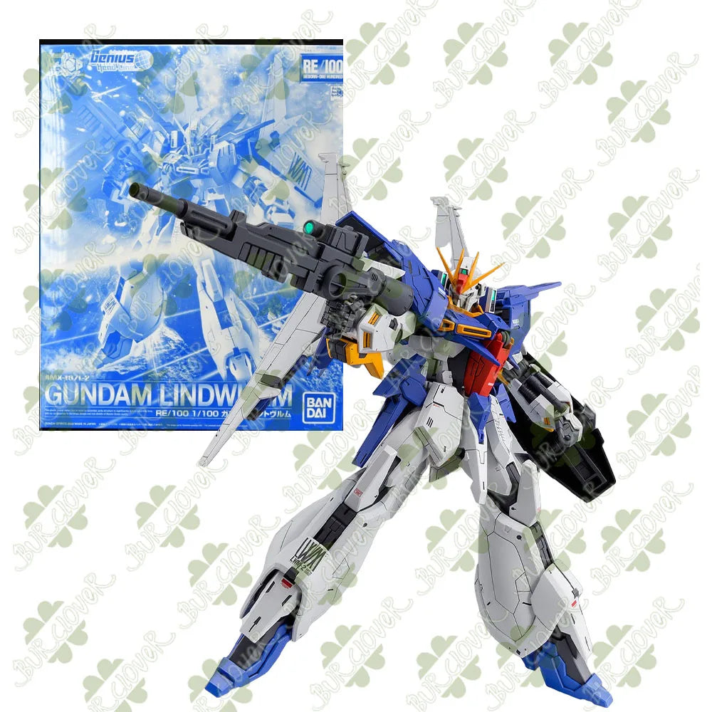 BANDAI Official GUNDAM RE Series 1/100 ZMT-S126G SHOKEW AMX-107R REBAWOO Limited & Special Versions Anime Action Figure