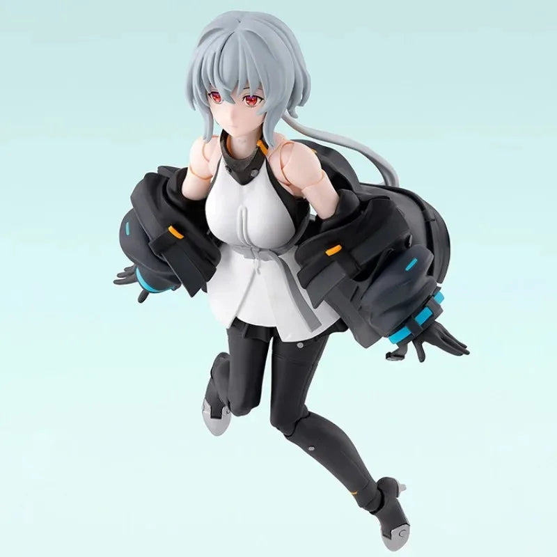 Bandai Original SHF SYNDUALITY NOIR Anime Action Figure Collectible Joints Movable Model Toys Ornaments Gift Children Kid Girl