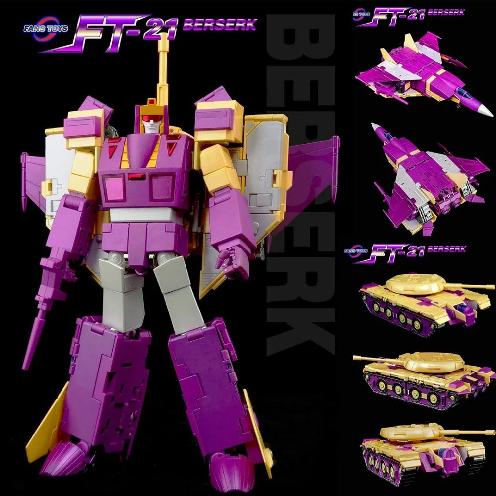 In Stock New FansToys FT-21 Bliztwing FT21 Berserk Three Transformation Warrior Transformation Toy Action Figure