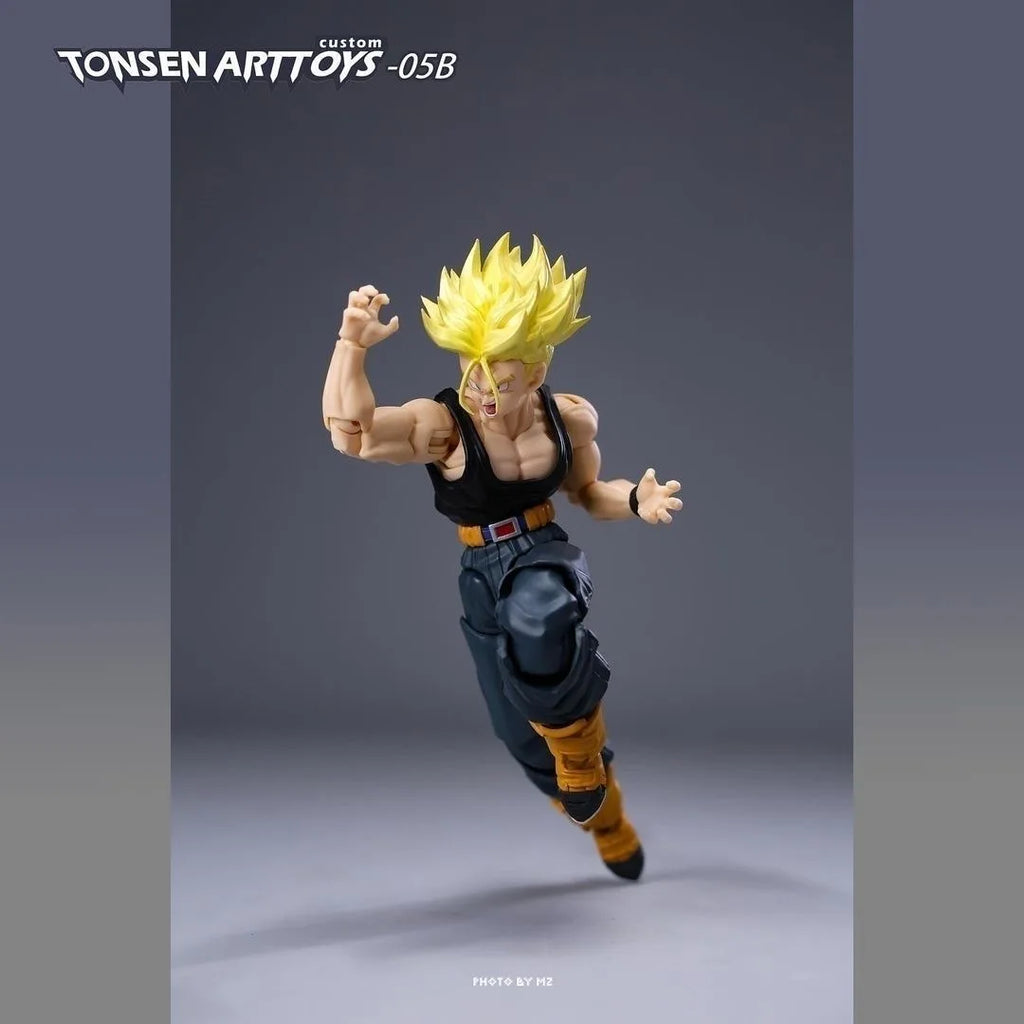 In Stock Tonsenarttoys Tonsen Arttoys Kamione Super Saiyan SSJ SSJ2 Trunks 05a 05b Dragon Ball Z Action Figures Model Toys Gifts
