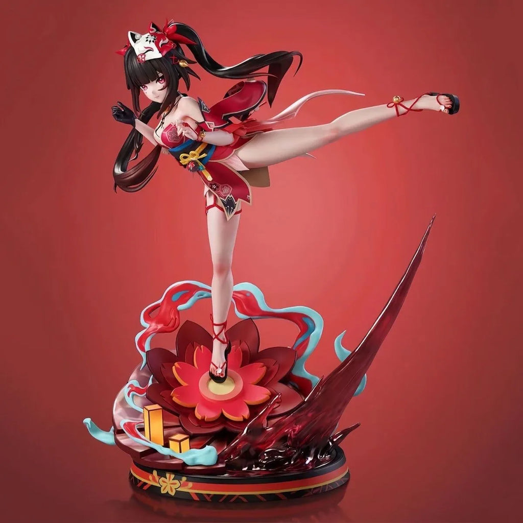 33CM Anime Honkai Star Rai Sparkle Figure Izayoiye PalaceStanding Anime Model Toy Gift Collection Decorative Ornament PVC