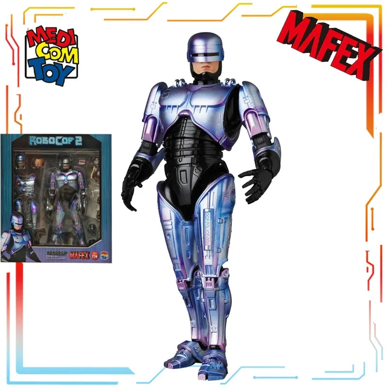 Medicom Toy Original MAFEX Finished Product Movable Exquisite Doll RoboCop Anime Action Figure Toys Model Festival Gift for Boys