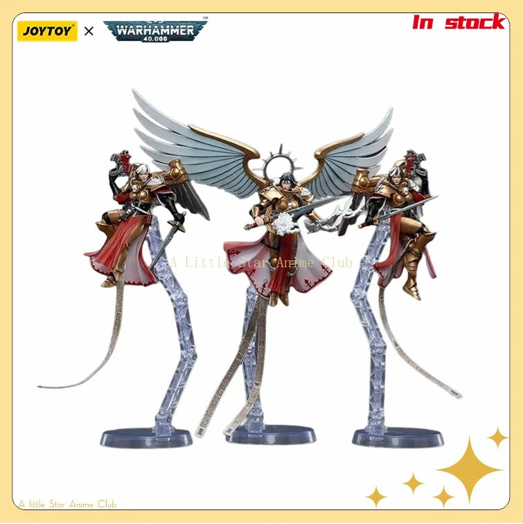 JOYTOY Genuine Original Dark Source Warhammer 40K 1/18 Sisters Celestine Living Saint (set of 3) Animation Series Toy Collection