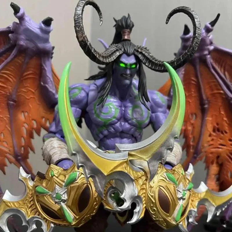 Hero Toys 1/10 Soldier Demon Hunter Illidan 24cm Full Set Action Figures Doll Toy Collect Model