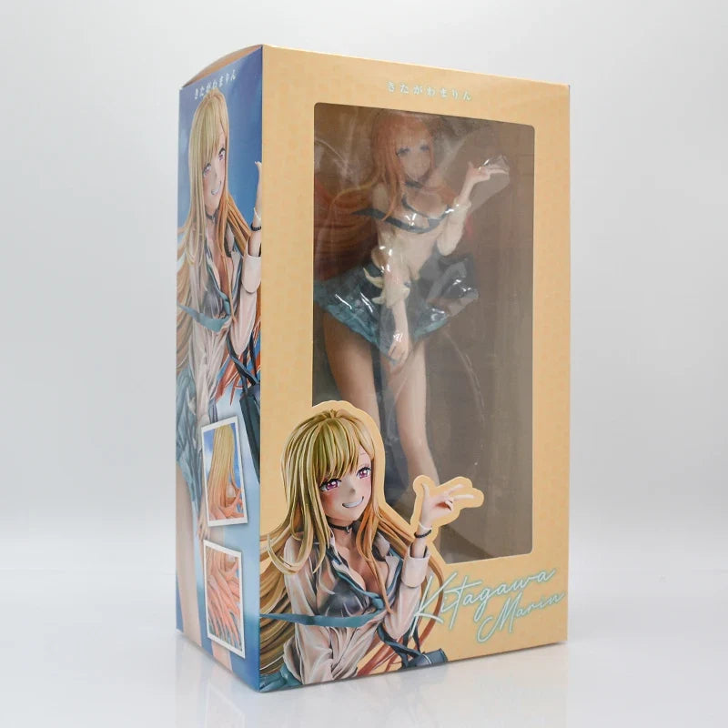 27cm Marin Kitagawa Sexy Anime Girl Figure My Dress-Up Darling Shizuku Kuroe Action Figure Adult Collectible Model Doll Toy Gift