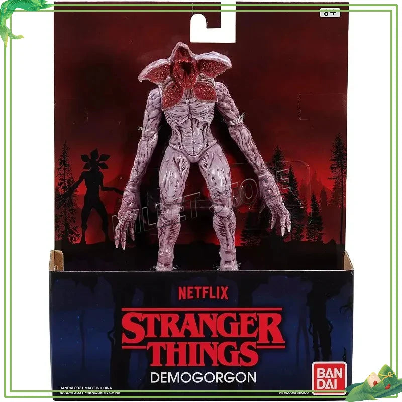 Auf Lager BANDAI Stranger Things Upside Down Actionfigur Sammlerstück Trendige Puppe Peripheres Ornament Geschenk für Anime-Fans