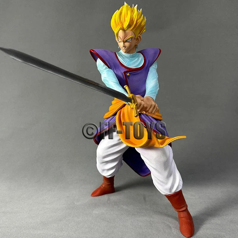 In Stock Anime Dragon Ball Traje Gohan Figure Gohan Figurine 29CM PVC Action Figures Collection Model Toys for Children GiftS