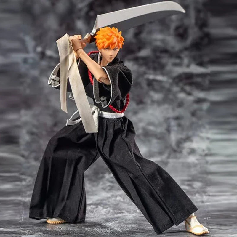 Model GT Bleach Kurosaki Ichigo Aizen Sousuke Ukitake Jushiro Ichimaru Gin 18cm/7inch 1/10 SHF Anime Action Figure Toys Gifts