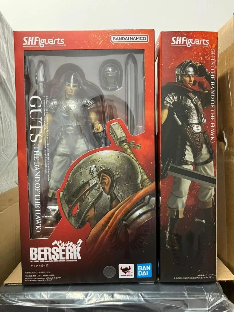 100% In Stock Original Bandai S.H.Figuarts Shf Guts Berserker Armor Passion Berserk Anime Action Collection Figures Model Toys