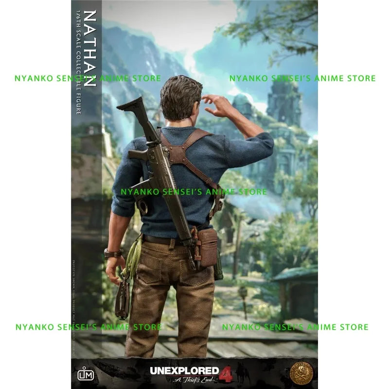 In Stock LimToys 1/6 Scale LIM012 Uncharted Nathan Drake 30cm Action Figure Anime Models Toy Doll Gift Hobby Collectible