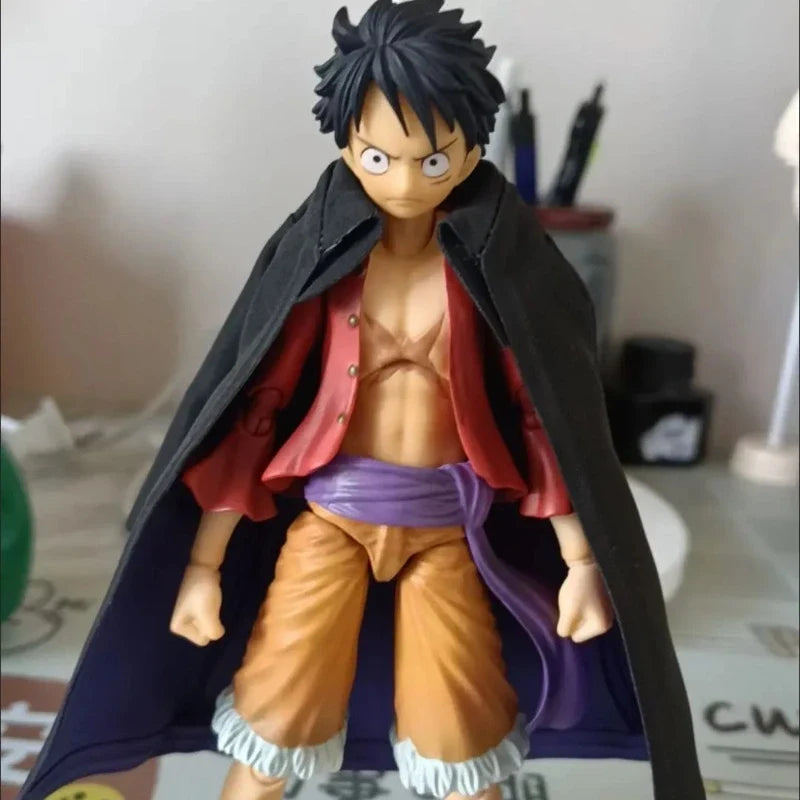 MegaHouse MH One Piece Luffy Version 1.5 Bandai Banpresto Movable Model Peripheral Ornaments Children's Gifts Action Figures Toy