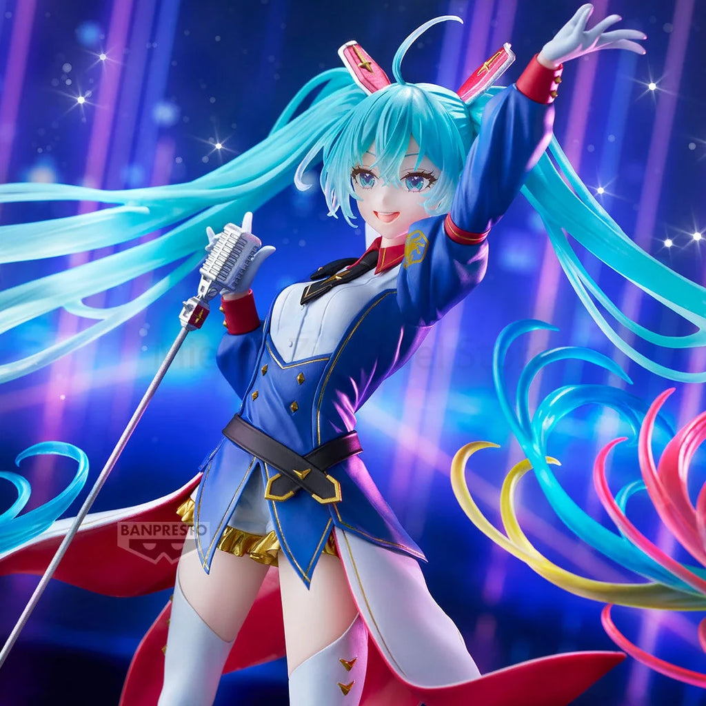 Original Genuine Bandai Prepainted Banpresto Evolve Gundam X Miku Anniversary Special Project Piapro Characters Hatsune Miku